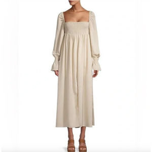 NWT WeWoreWhat On/Off Shoulder Smocked Dress